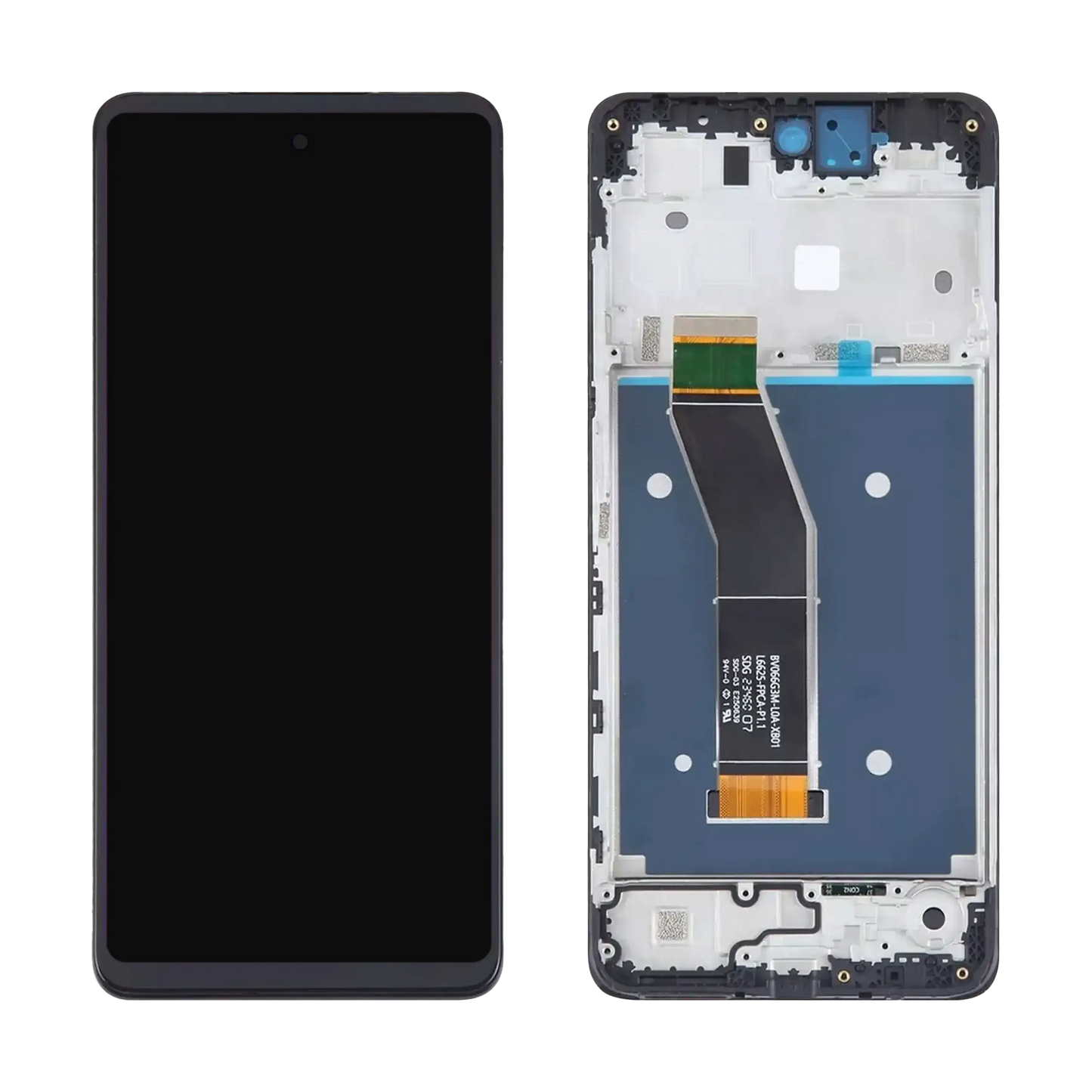 LCD Assembly With Frame For Motorola Moto G24 (XT2423 / 2024) / G24 Power (XT2425-1 / 2024) (Genuine OEM) (All replacement part SKU 107082142103 image 3