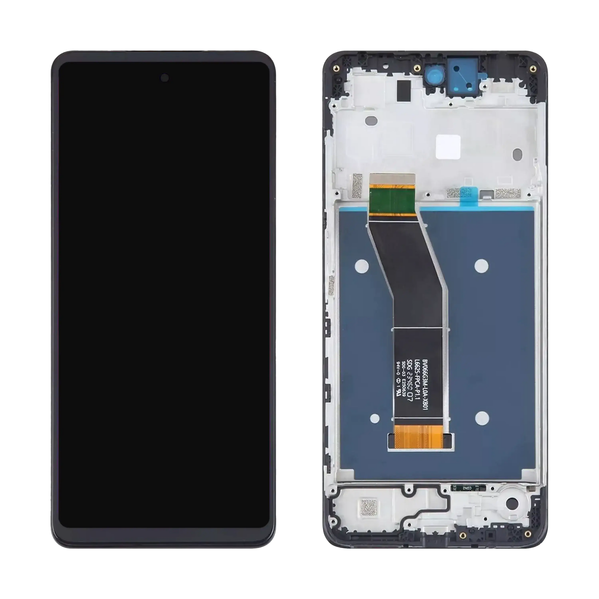 LCD Assembly With Frame For Motorola Moto G24 (XT2423 / 2024) / G24 Power (XT2425-1 / 2024) (Genuine OEM) (All replacement part SKU 107082142103 image 3