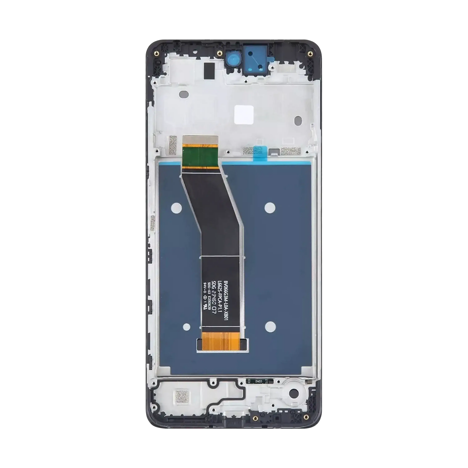 LCD Assembly With Frame For Motorola Moto G24 (XT2423 / 2024) / G24 Power (XT2425-1 / 2024) (Genuine OEM) (All replacement part SKU 107082142103 image 4
