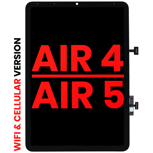 LCD Assembly With Digitizer For iPad Air 4 (2020) / iPad Air 5 (2022) (WiFi and Cellular) (Aftermarket Plus) (All Colors)