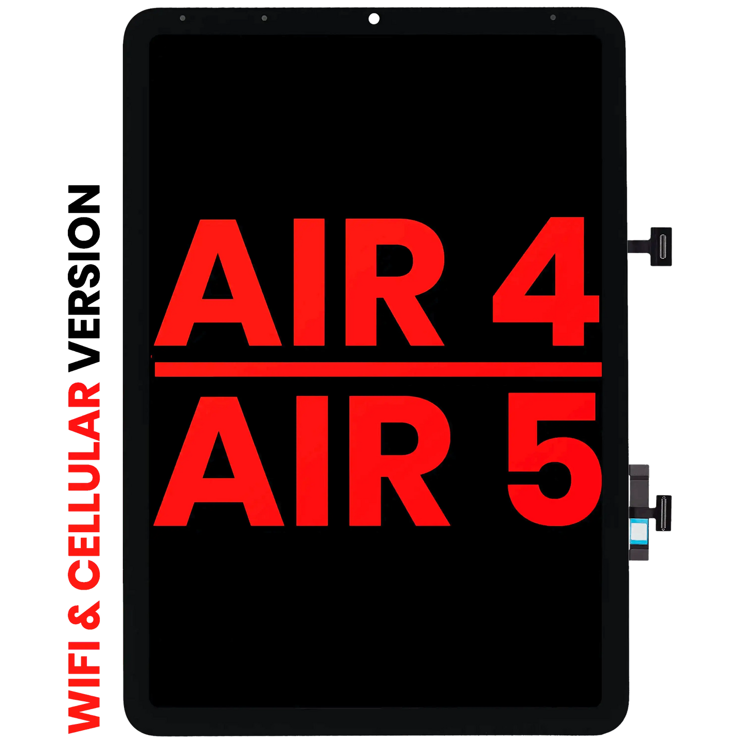 LCD Assembly With Digitizer For iPad Air 4 (2020) / iPad Air 5 (2022) (WiFi & Cellular) (Aftermarket Plus) (All Colors)