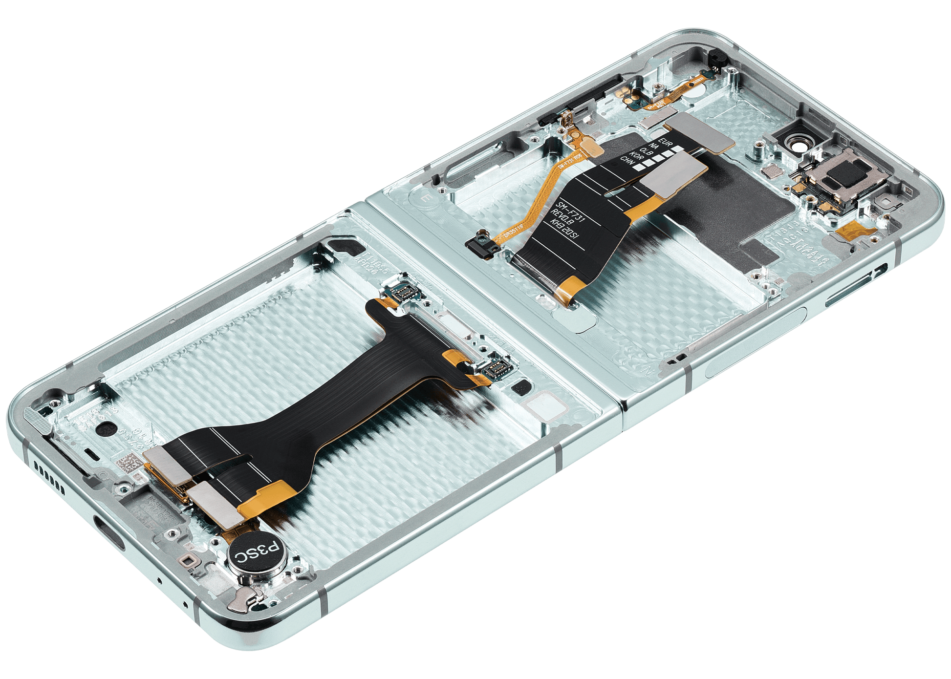 Inner OLED Assembly With Frame For Samsung Galaxy Z Flip 5 5G (US & International) (Refurbished) (Mint) - View 2 | TechDrip Canada
