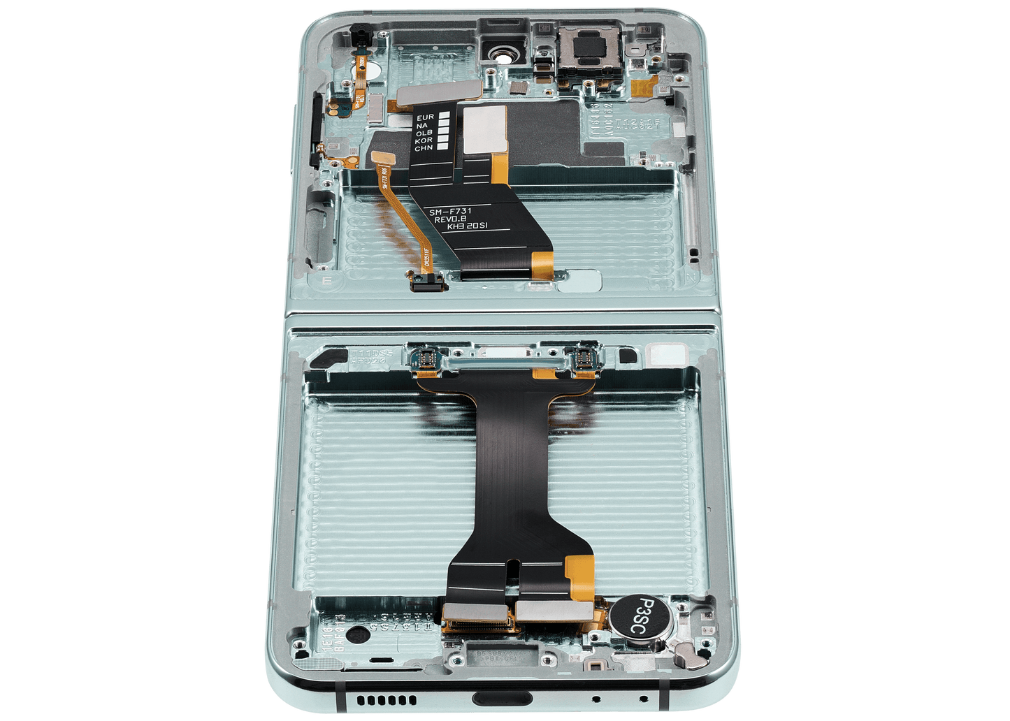 Inner OLED Assembly With Frame For Samsung Galaxy Z Flip 5 5G (US & International) (Refurbished) (Mint) - View 3 | TechDrip Canada