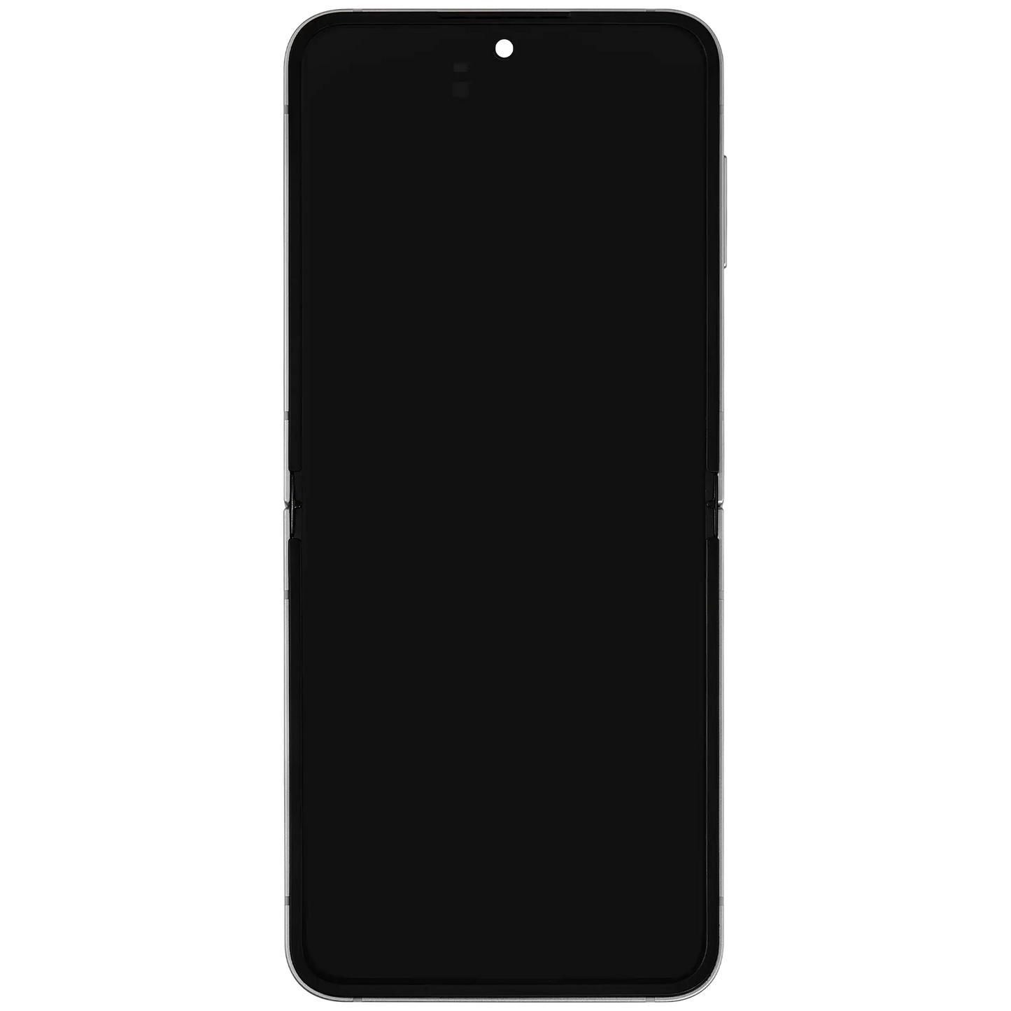 Inner OLED Assembly With Frame Compatible For Samsung Galaxy Z Flip 6 5G (F741) (US & International) (Aftermarket) (White)