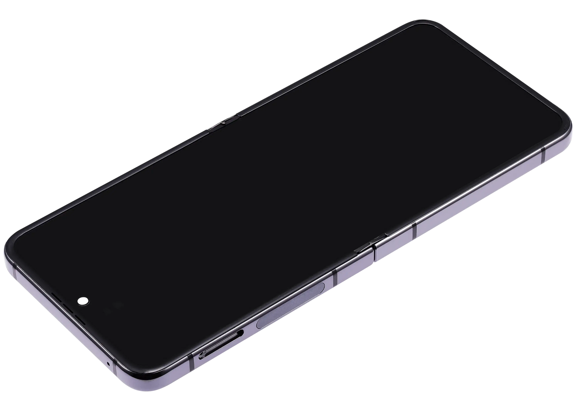 Inner OLED Assembly With Frame Compatible For Samsung Galaxy Z Flip 5 5G (F731) (US & International) (Aftermarket Plus) (Graphite) - View 10 | TechDrip Canada