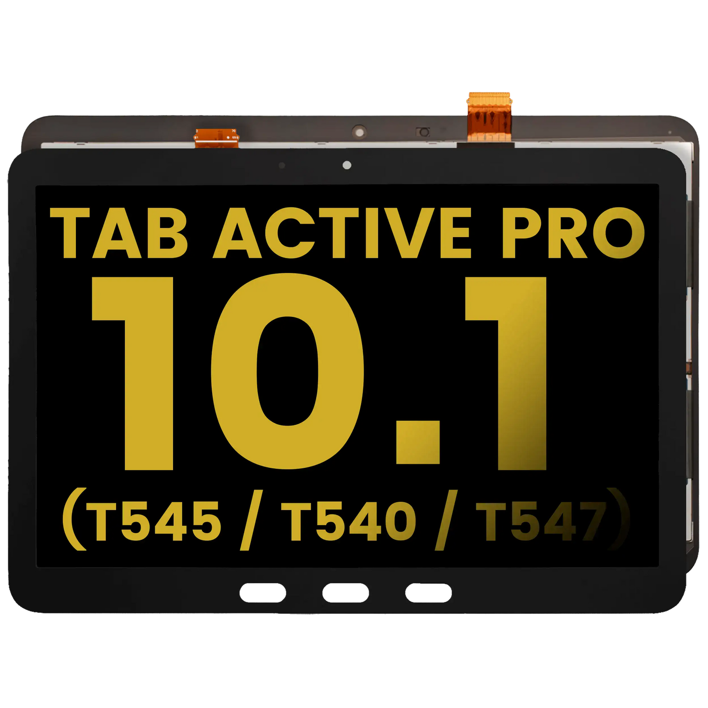 LCD Assembly Without Frame For Samsung Galaxy Tab Active Pro 10.1" (T545 / T540 / T547) (2019) (Refurbished) (Black) Samsung Galaxy Tab Active replacement part - product image 1