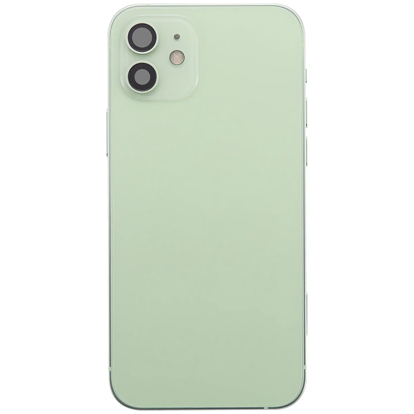 Back Housing W/ Charging Port Flex & Small Parts For iPhone 12 (US Version) (Used OEM Pull: Grade B) (Green)