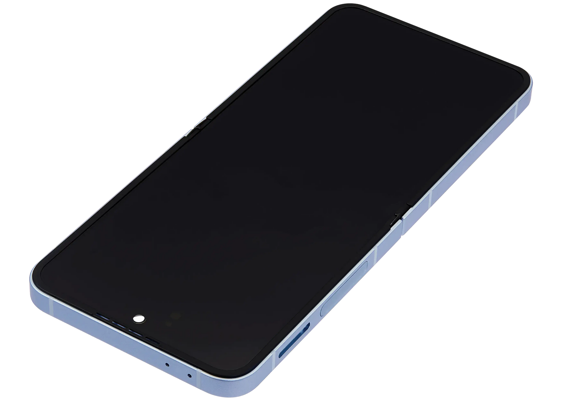 Inner OLED Assembly With Frame Compatible For Samsung Galaxy Z Flip 6 5G (F741) (US & International) (Aftermarket) (Blue)