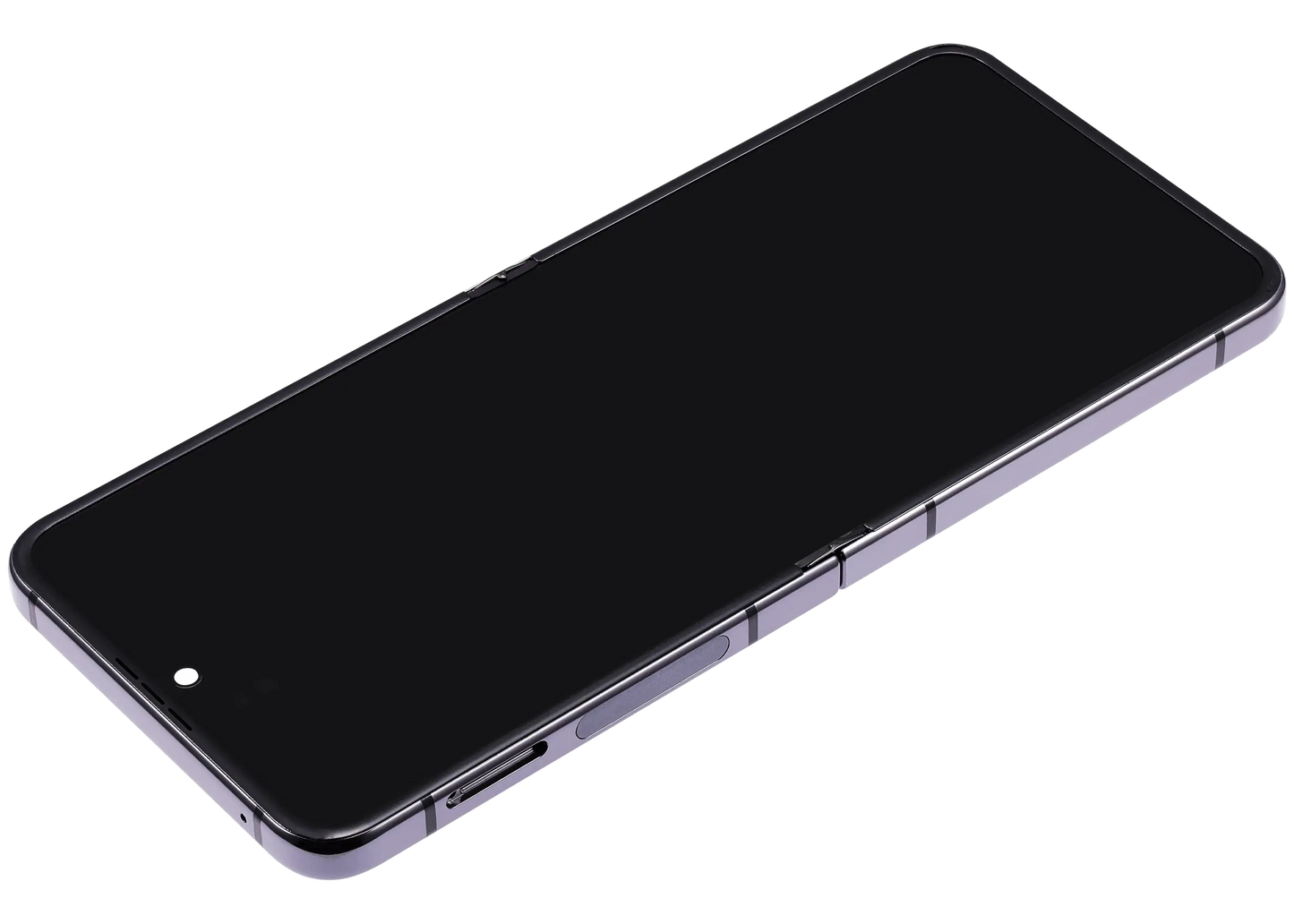 Inner OLED Assembly With Frame Compatible For Samsung Galaxy Z Flip 5 5G (F731) (US & International) (Aftermarket) (Graphite) - View 10 | TechDrip Canada