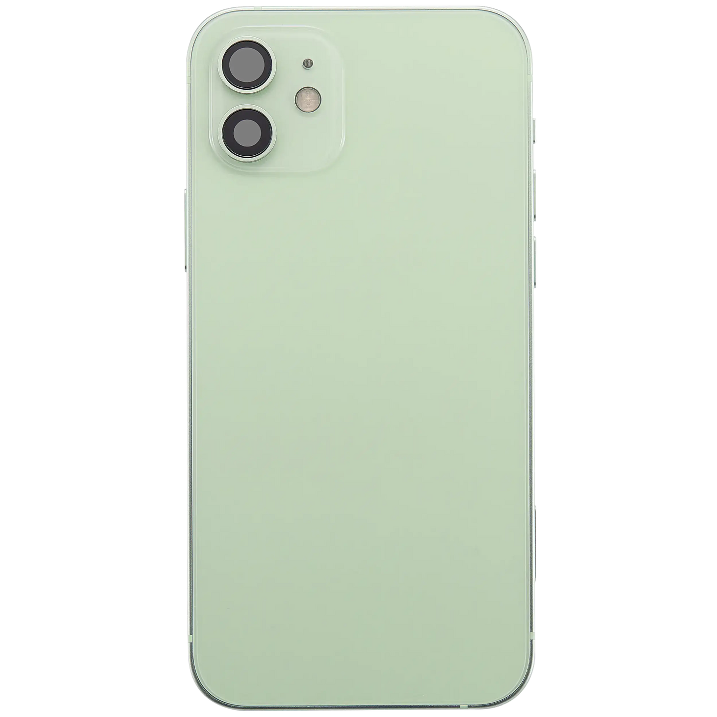 Back Housing W/ Charging Port Flex & Small Parts For iPhone 12 (EU / Global Version) (Used OEM Pull: Grade A) (Green)