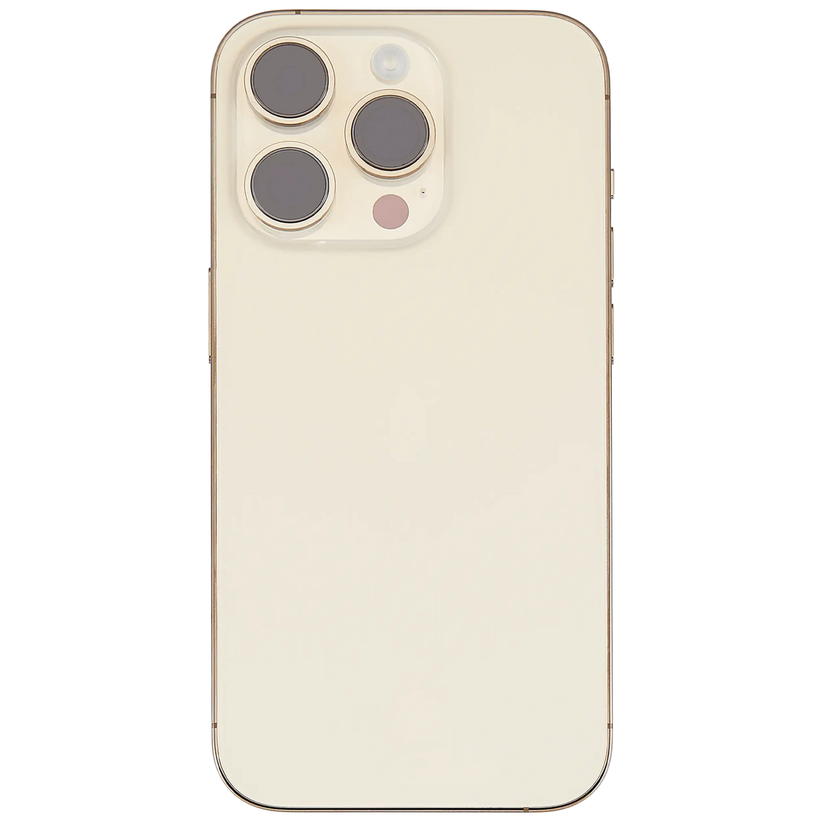 Back Housing W/ Small Parts For iPhone 14 Pro (US Version) (Used OEM Pull: Grade C) (Gold)