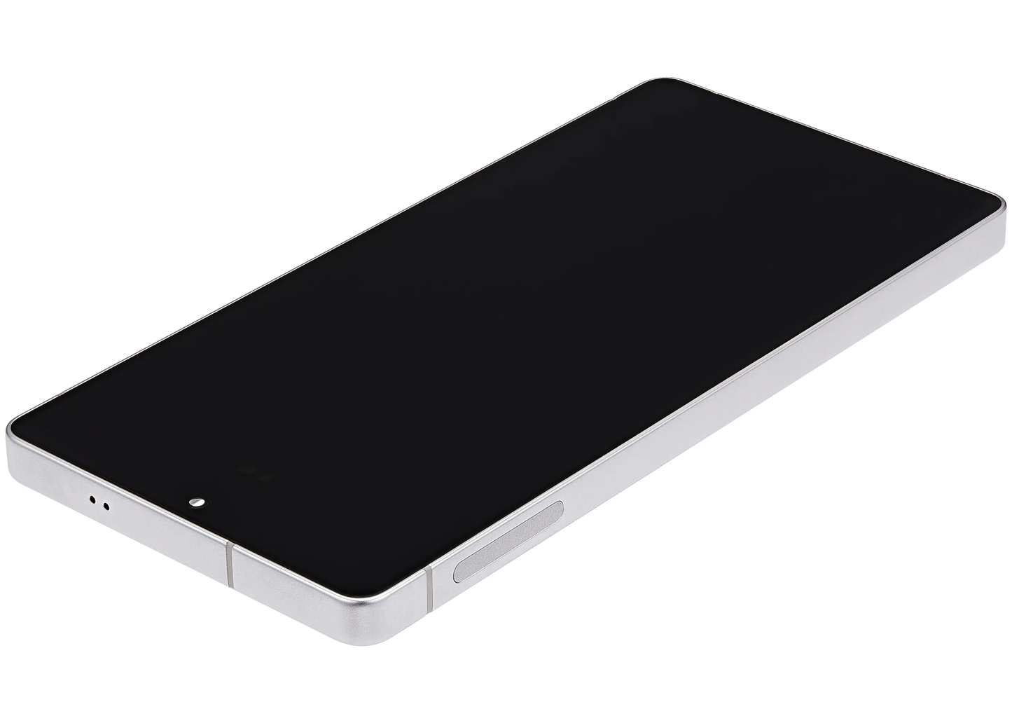 OLED Assembly With Frame For Samsung Galaxy S25 Ultra 5G (Aftermarket Plus) (US & International) (Titanium White Silver)