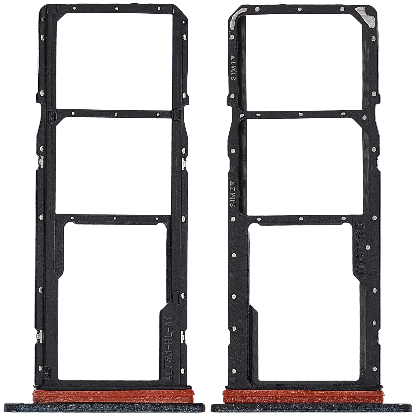 Dual Sim Card Tray For Samsung Galaxy A07 4G (A075 / 2025) (Premium) (Dark Green) replacement part product image 2 - SKU 107182116594
