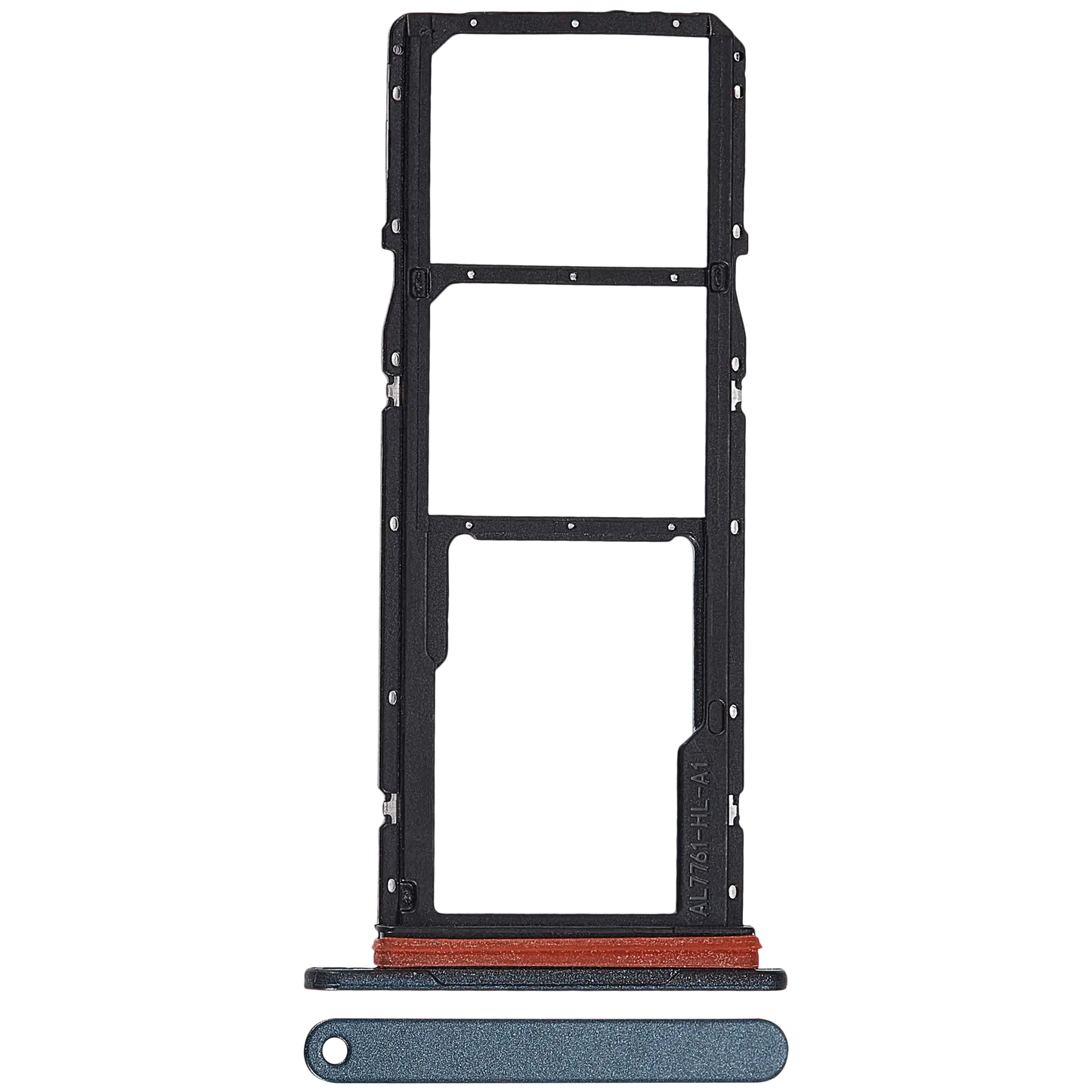 Dual Sim Card Tray For Samsung Galaxy A07 4G (A075 / 2025) (Premium) (Dark Green) replacement part product image 1 - SKU 107182116594