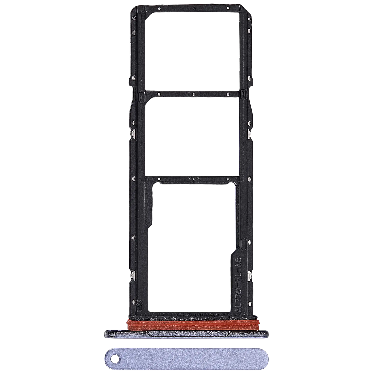 Dual Sim Card Tray For Samsung Galaxy A07 4G (A075 / 2025) (Premium) (Light Violet) replacement part product image 1 - SKU 107182116593