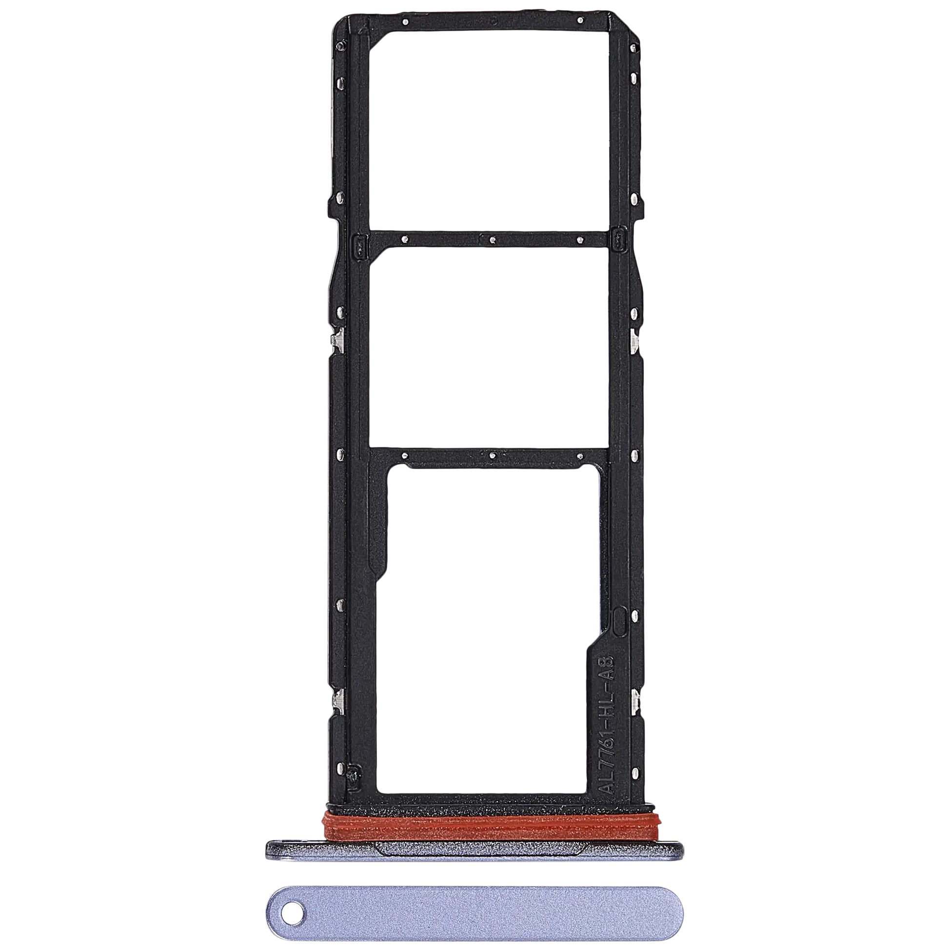 Dual Sim Card Tray For Samsung Galaxy A07 4G (A075 / 2025) (Premium) (Light Violet) replacement part product image 1 - SKU 107182116593