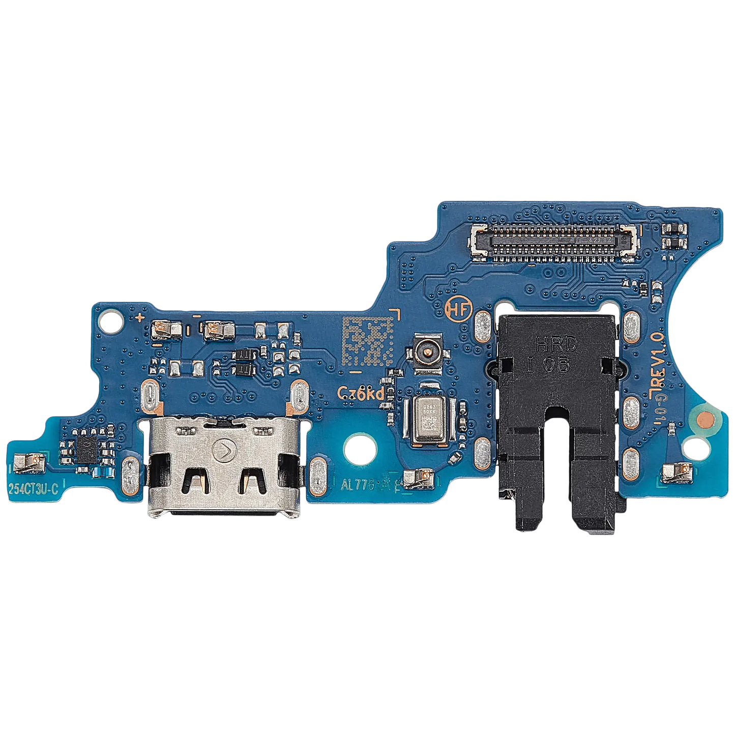 Charging Port Board With Headphone Jack For Samsung Galaxy A07 4G (A075 / 2025) (Premium) replacement part product image 1 - SKU 107182116589