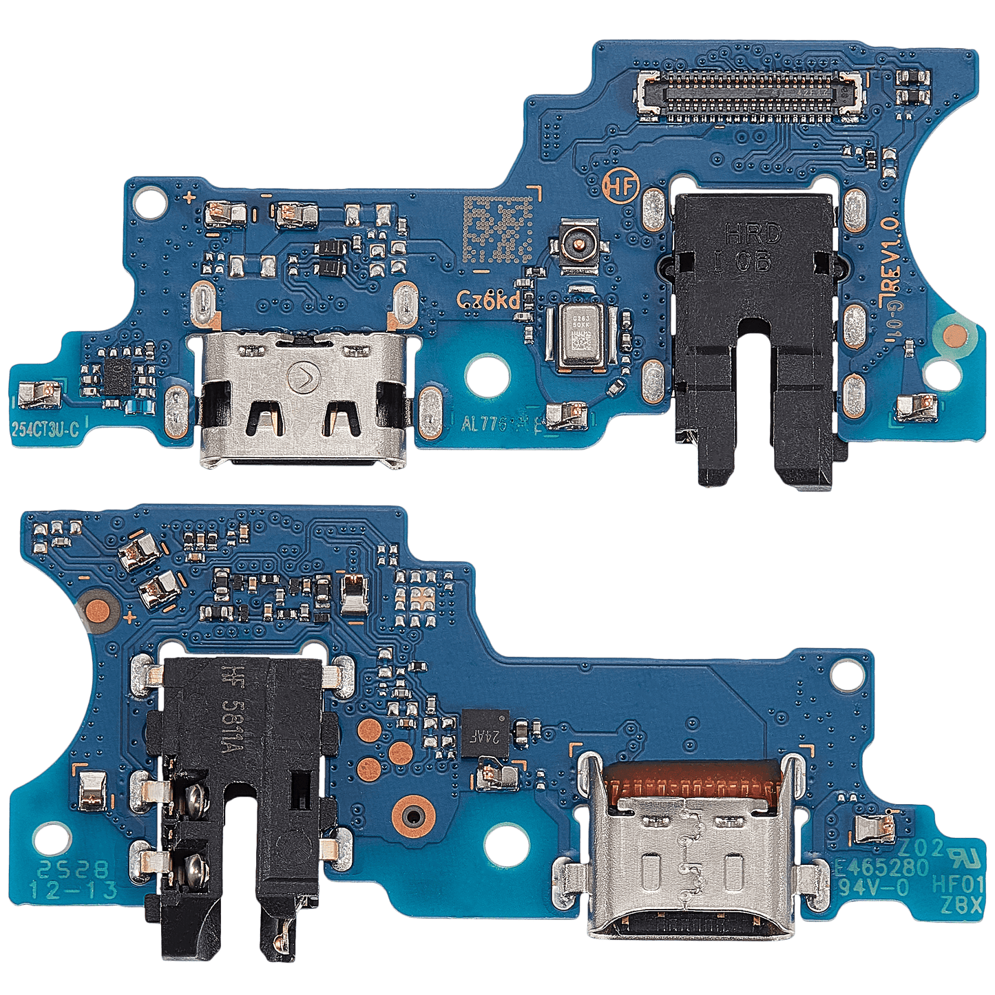 Charging Port Board With Headphone Jack For Samsung Galaxy A07 4G (A075 / 2025) (Premium) replacement part product image 2 - SKU 107182116589
