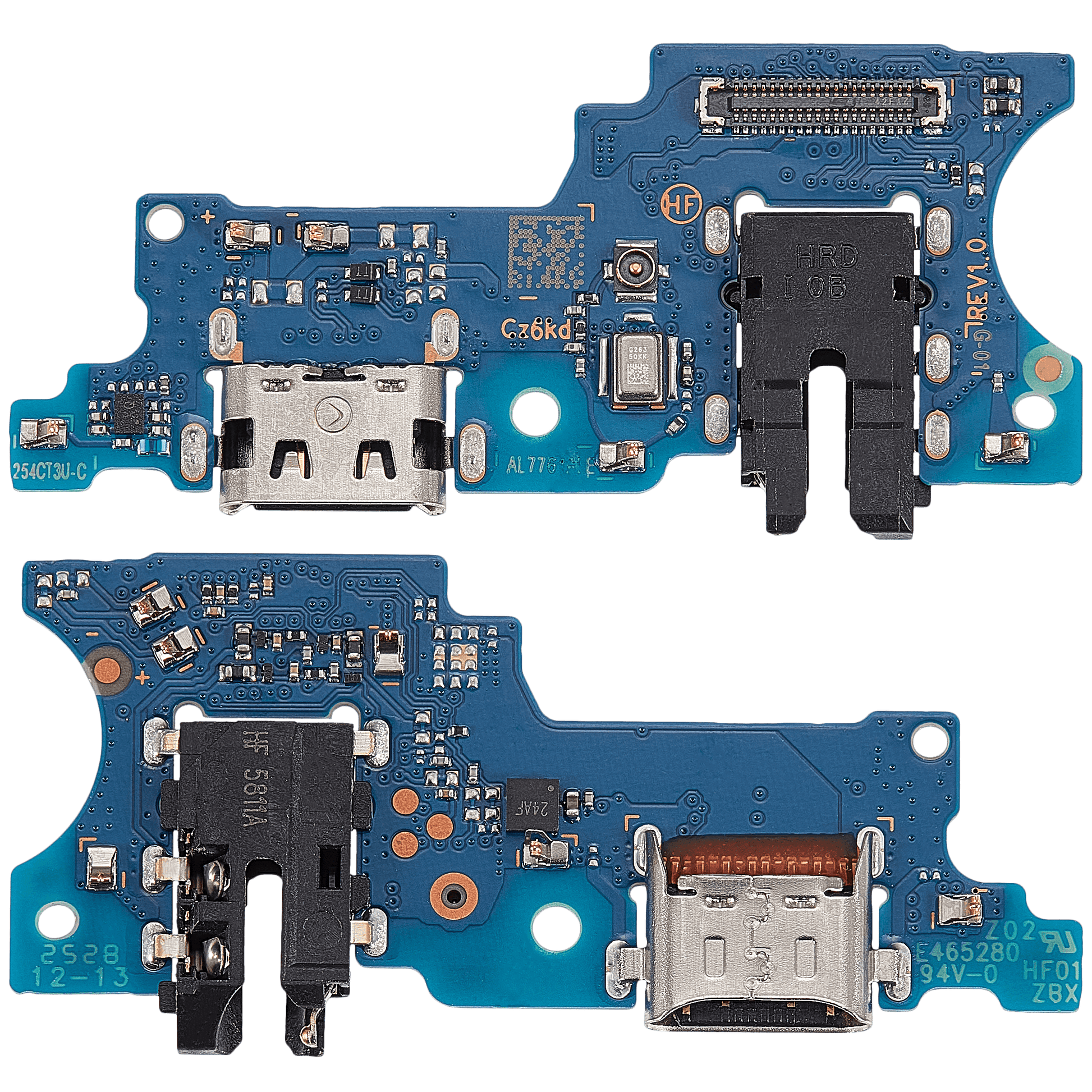 Charging Port Board With Headphone Jack For Samsung Galaxy A07 4G (A075 / 2025) (Premium) replacement part product image 2 - SKU 107182116589