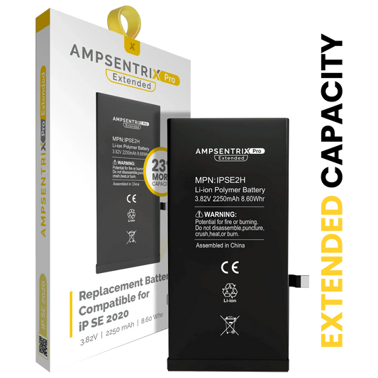 Replacement Battery For iPhone SE (2020) (AmpSentrix Pro Extended)