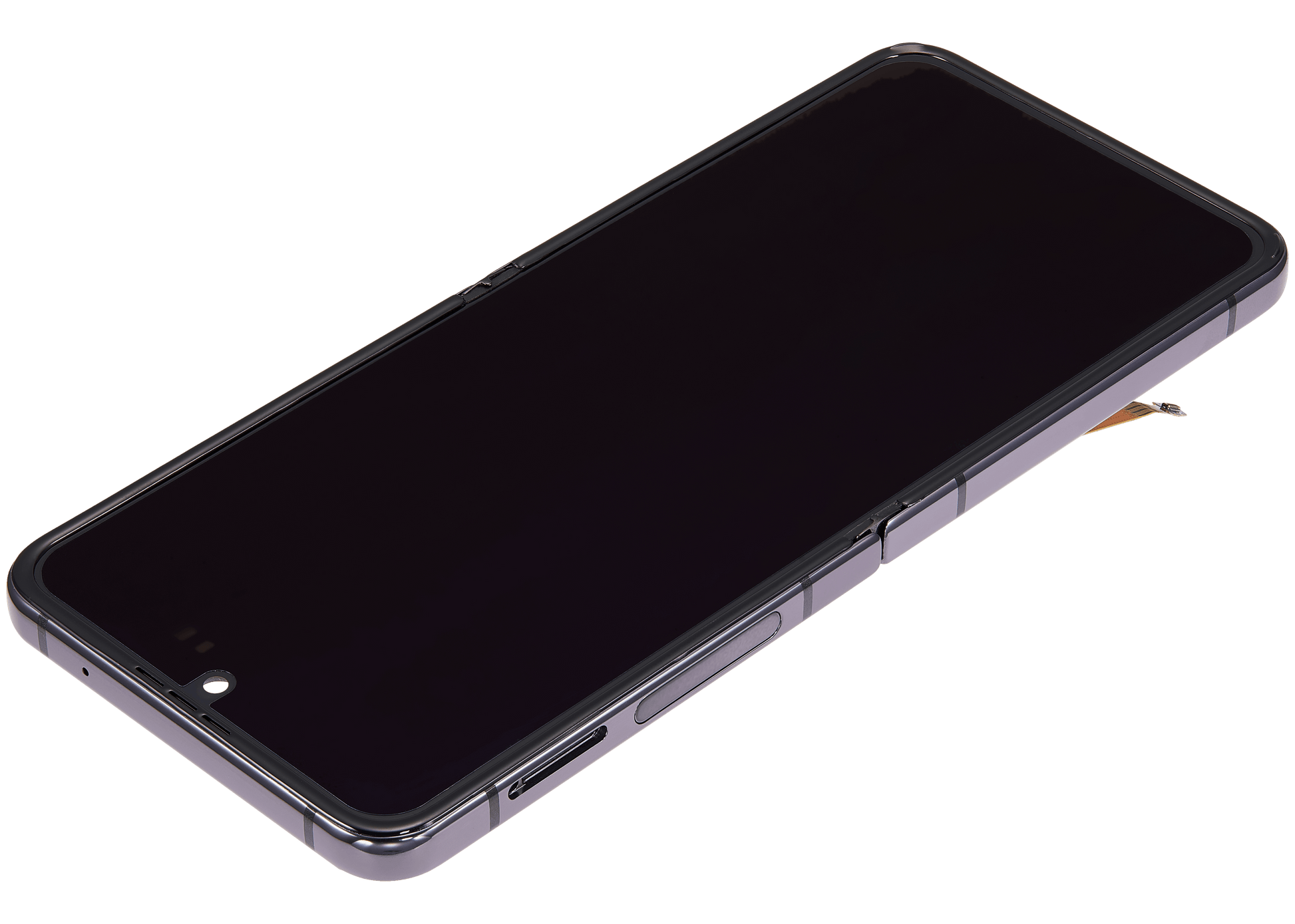 Buy Inner OLED Assembly With Frame For Samsung Galaxy Z Flip 4 5G (US & International Version) (Refurbished) (Graphite) - High Quality Replacement Part - View 10 | TechDrip Canada