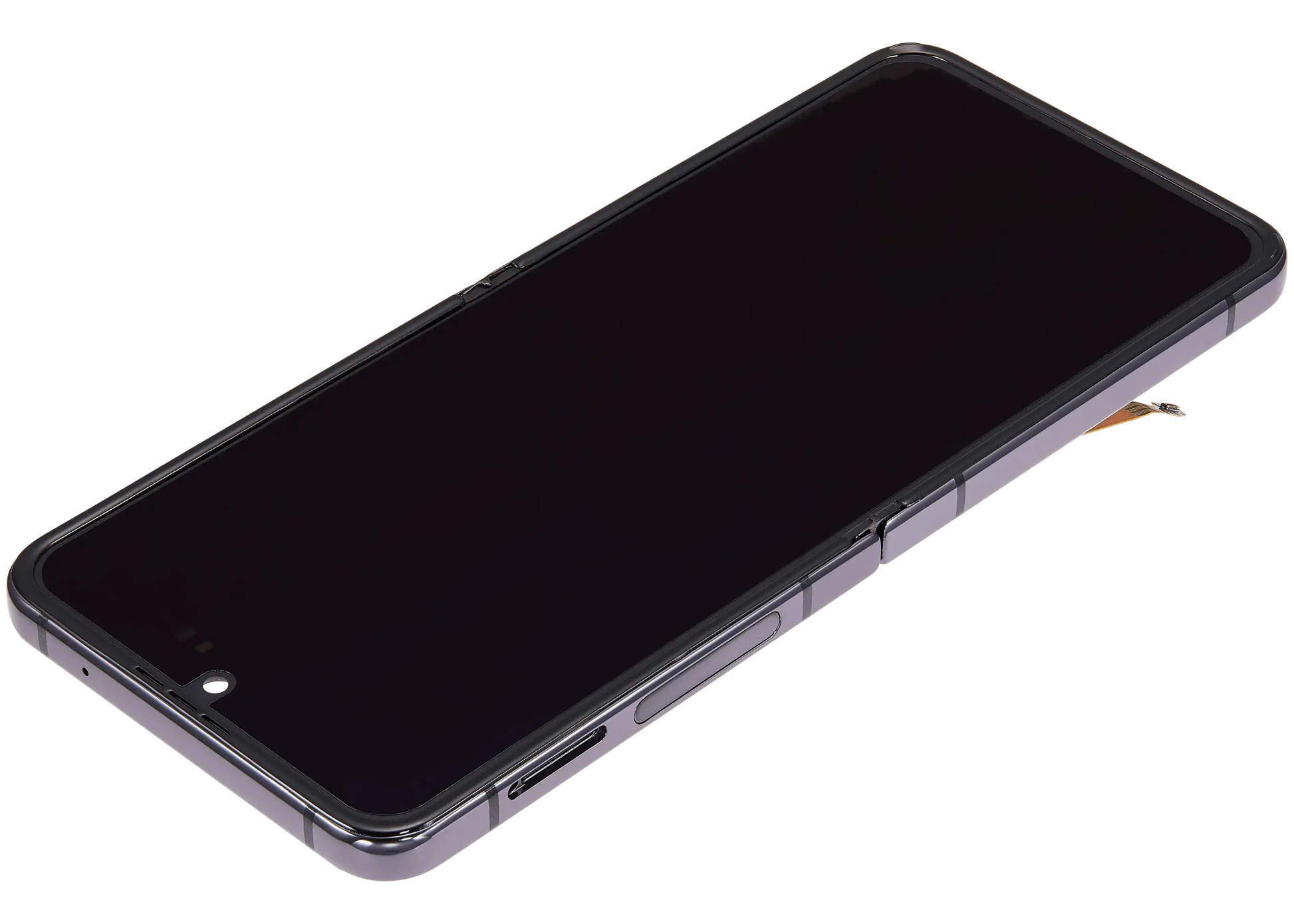 Buy Inner OLED Assembly With Frame Compatible For Samsung Galaxy Z Flip 4 5G (F721) (US & International Version) (Aftermarket) (Graphite) - High Quality Replacement Part - View 10 | TechDrip Canada