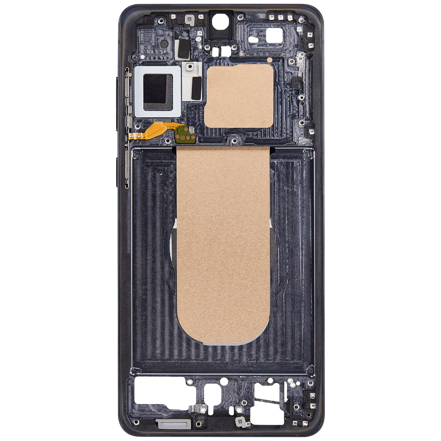 Mid-Frame Housing Compatible For Samsung Galaxy S25 Edge 5G (US & International Version) (Titanium Jetblack)