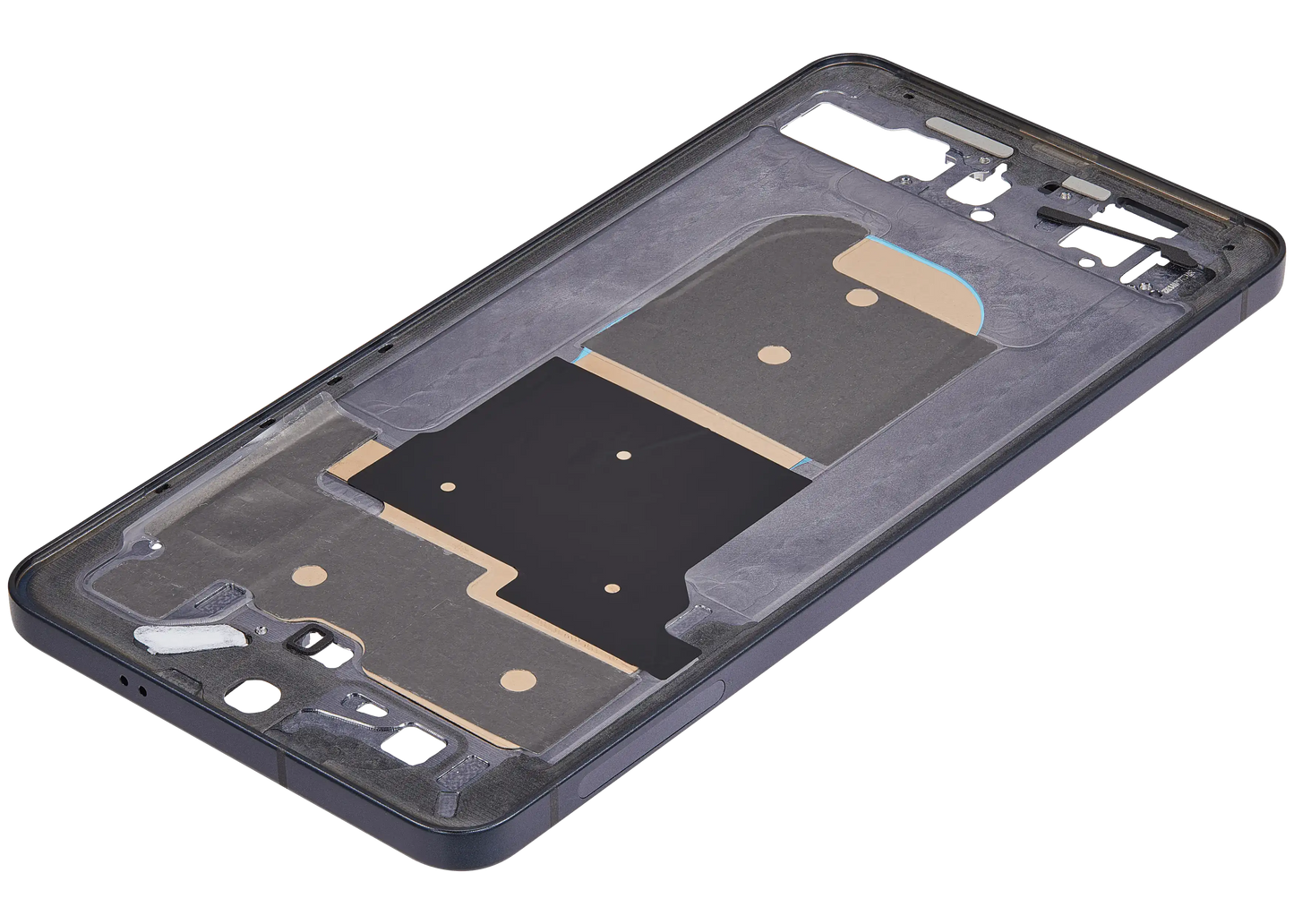 Mid-Frame Housing Compatible For Samsung Galaxy S25 Edge 5G (US & International Version) (Titanium Jetblack)
