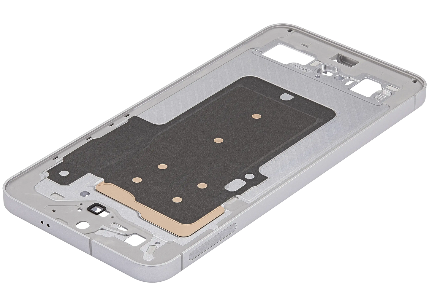 Mid-Frame Housing Compatible For Samsung Galaxy S25 FE 5G (US & International Version) (Icyblue / White)