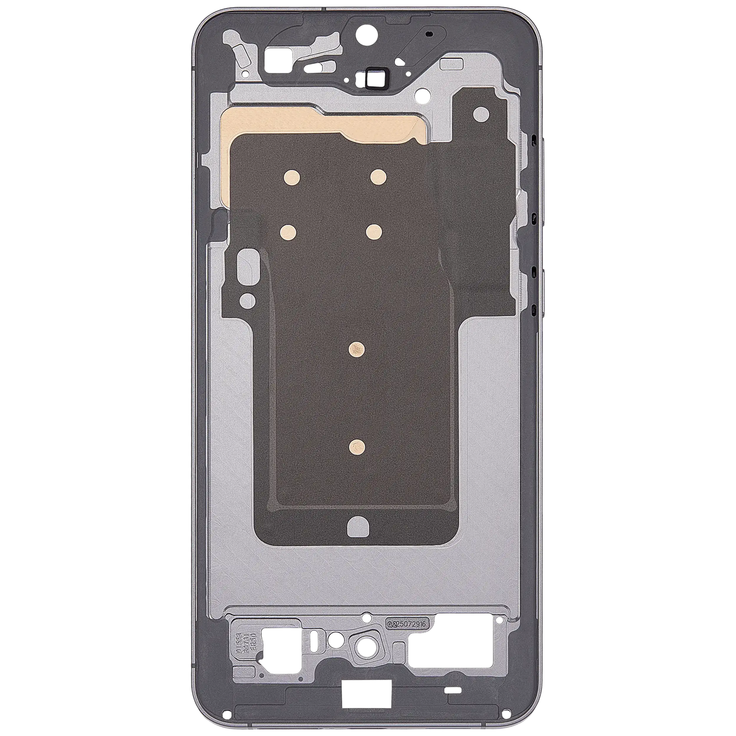 Mid-Frame Housing Compatible For Samsung Galaxy S25 FE 5G (US & International Version) (Jetblack / Navy)