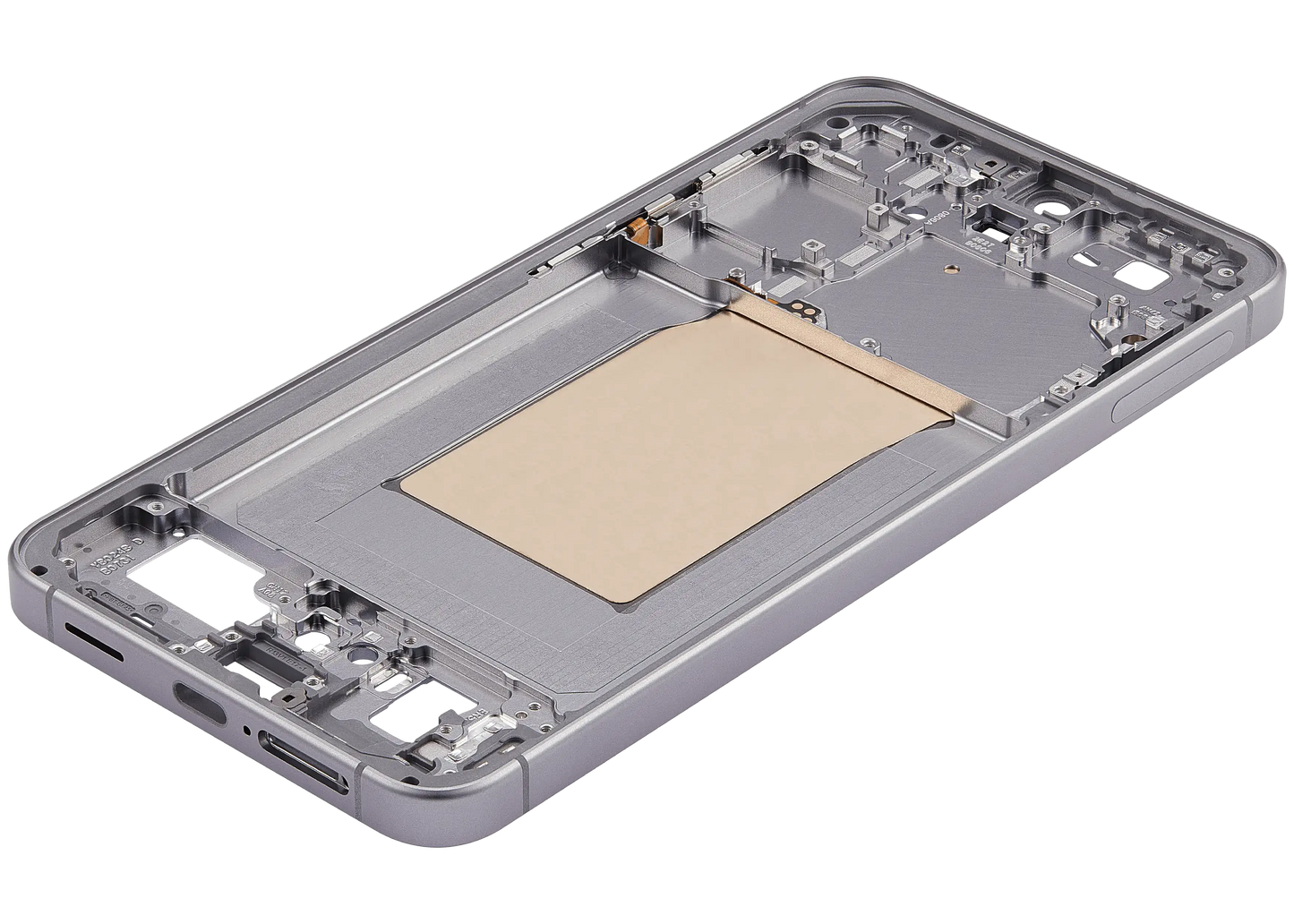 Mid-Frame Housing Compatible For Samsung Galaxy S25 FE 5G (US & International Version) (Jetblack / Navy)