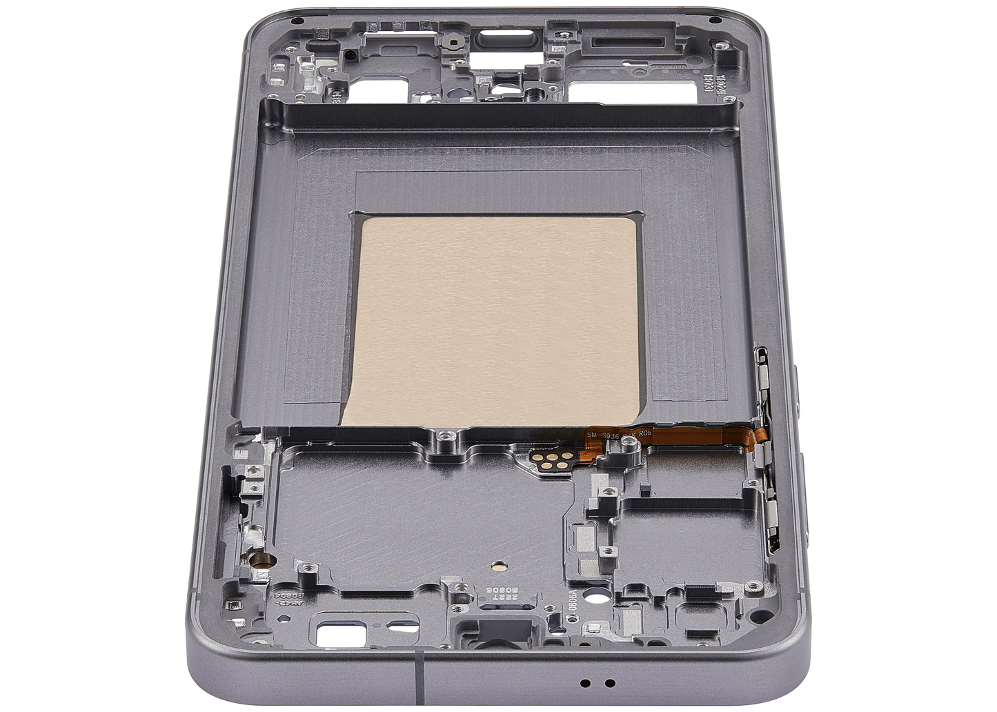 Mid-Frame Housing Compatible For Samsung Galaxy S25 FE 5G (US & International Version) (Jetblack / Navy)