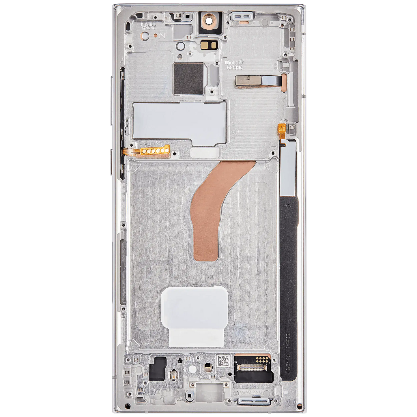 OLED Assembly With Frame For Samsung Galaxy S22 Ultra 5G (US & International Version) (Aftermarket Pro) (120Hz) (Phantom White)