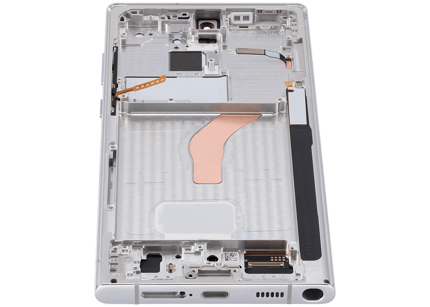 OLED Assembly With Frame For Samsung Galaxy S22 Ultra 5G (US & International Version) (Aftermarket Pro) (120Hz) (Phantom White)