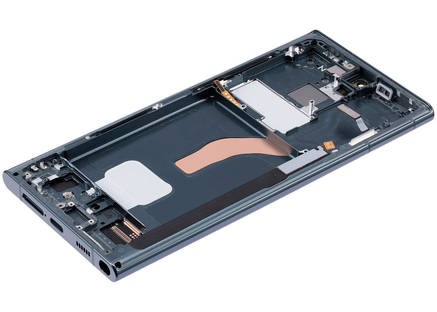 OLED Assembly With Frame For Samsung Galaxy S22 Ultra 5G (US & International Version) (Aftermarket Pro) (120Hz) (Green)