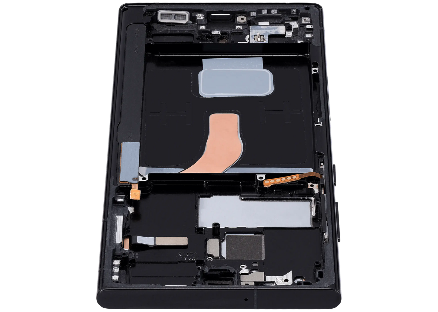 OLED Assembly With Frame For Samsung Galaxy S22 Ultra 5G (US & International Version) (Aftermarket Pro) (120Hz) (Graphite / Sky Blue / Red)