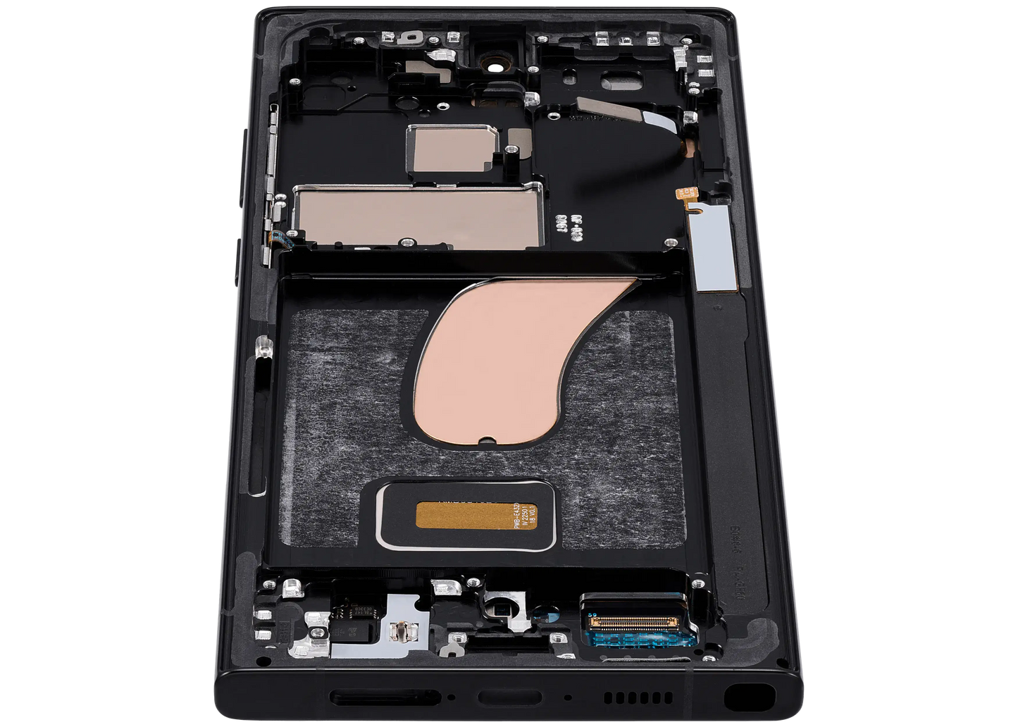 OLED Assembly With Frame For Samsung Galaxy S23 Ultra 5G (US & International) (Service Pack) (Graphite)