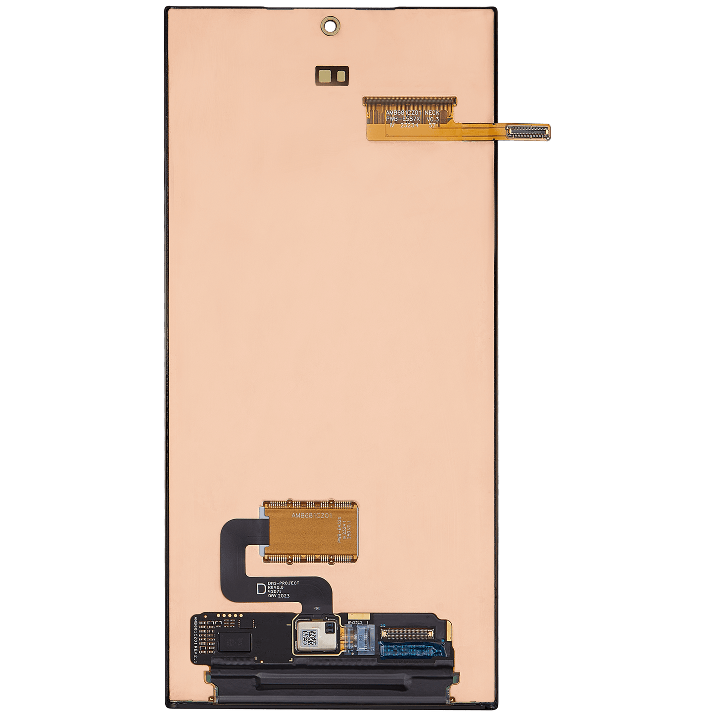 OLED Assembly Without Frame For Samsung Galaxy S23 Ultra 5G (US & International) (Service Pack) (All Colors)