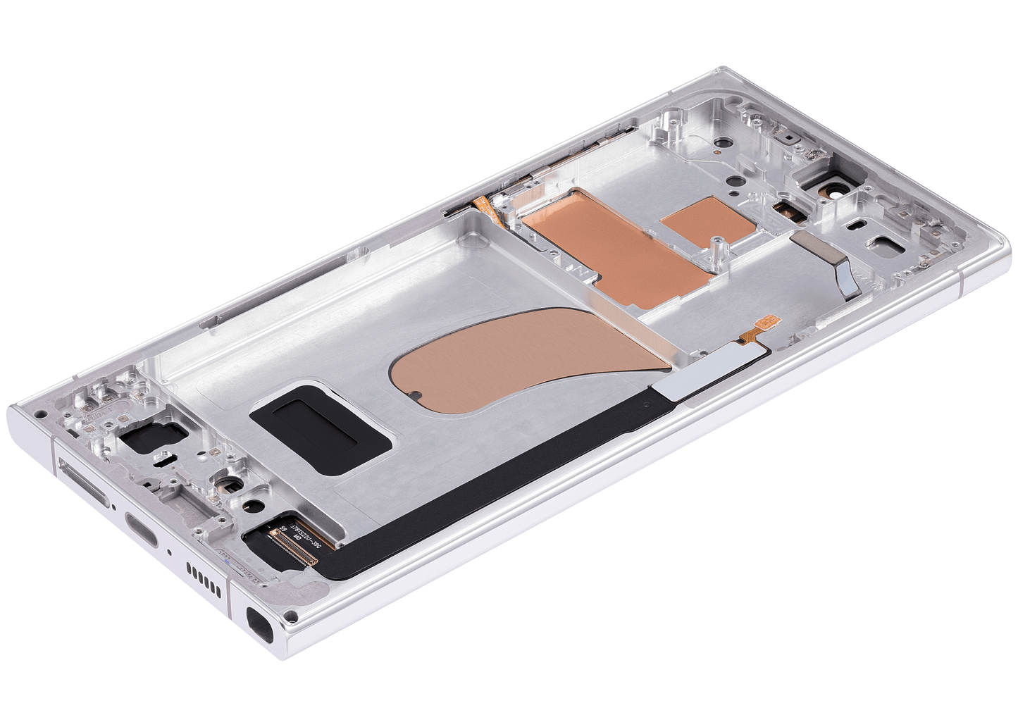 OLED Assembly With Frame For Samsung Galaxy S23 Ultra (US & International) (Aftermarket Pro) (120Hz) (Sky Blue)
