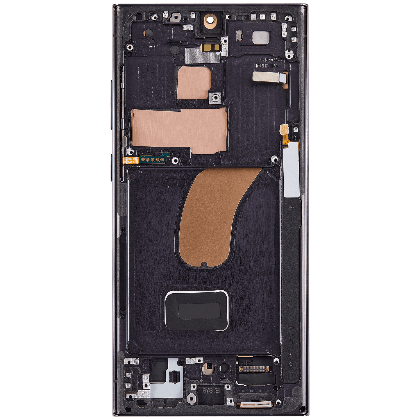 OLED Assembly With Frame For Samsung Galaxy S23 Ultra (US & International) (Aftermarket Pro) (120Hz) (Phantom Black)