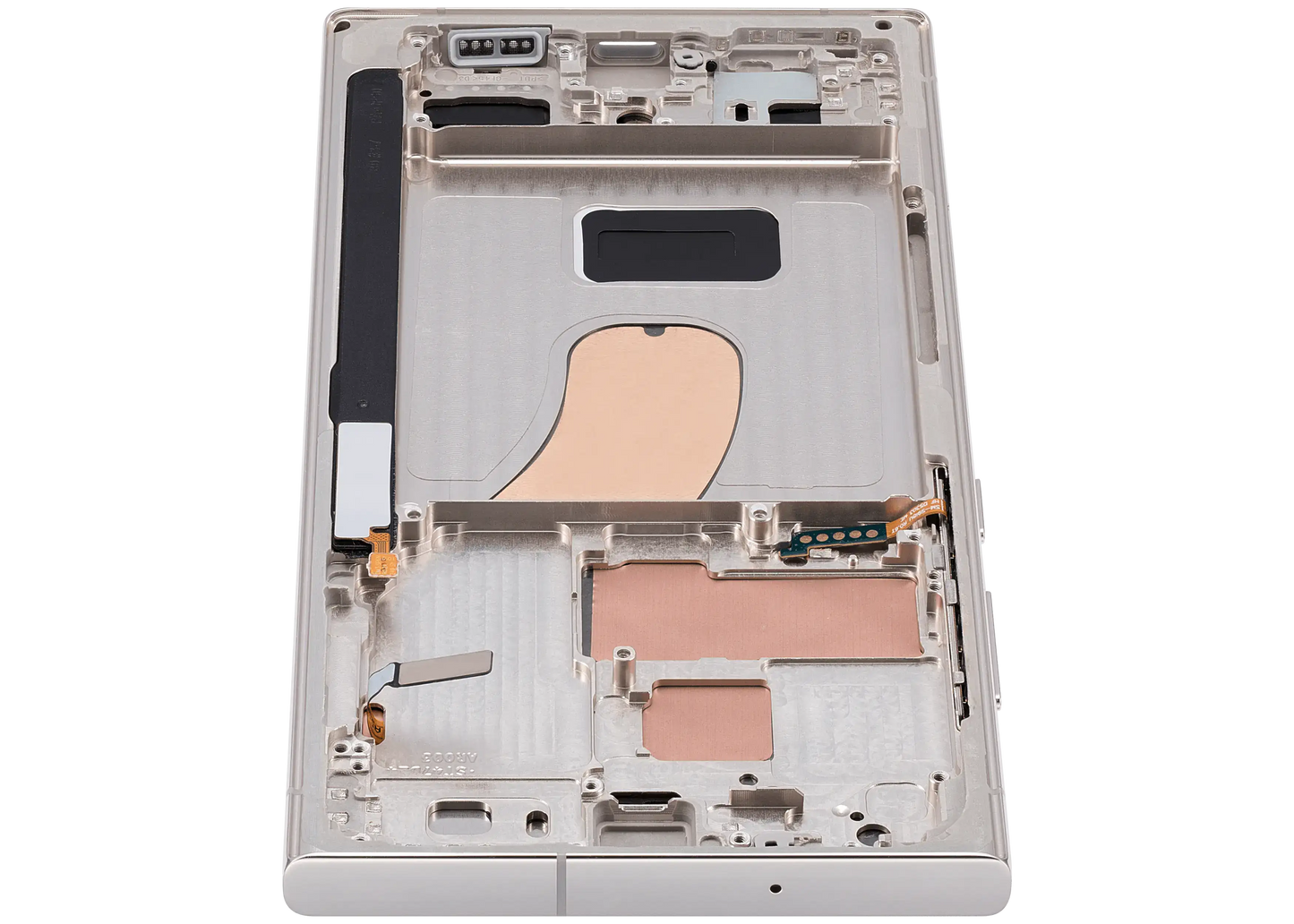 OLED Assembly With Frame For Samsung Galaxy S23 Ultra (US & International) (Aftermarket Pro) (120Hz) (Cream)