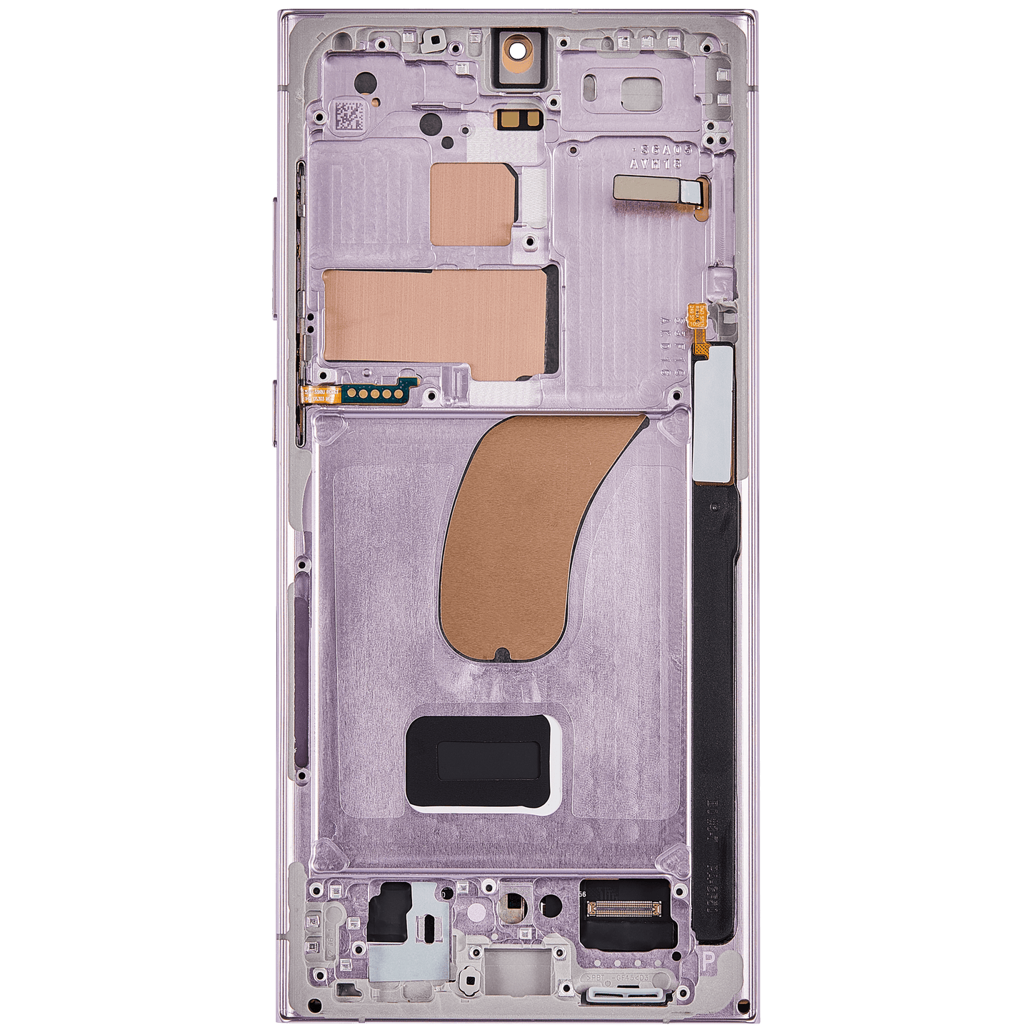 OLED Assembly With Frame For Samsung Galaxy S23 Ultra (US & International) (Aftermarket Pro) (120Hz) (Lavender)