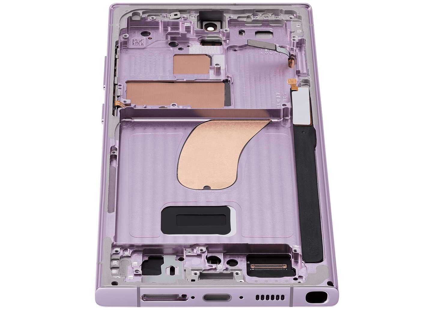 OLED Assembly With Frame For Samsung Galaxy S23 Ultra (US & International) (Aftermarket Pro) (120Hz) (Lavender)