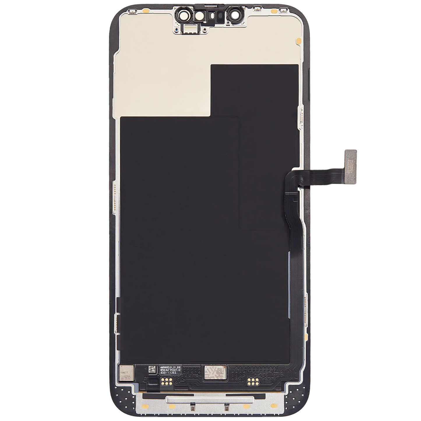 OLED Assembly For iPhone 13 Pro Max with Light Sensor Flex Cable (Used OEM Pull: Grade A)