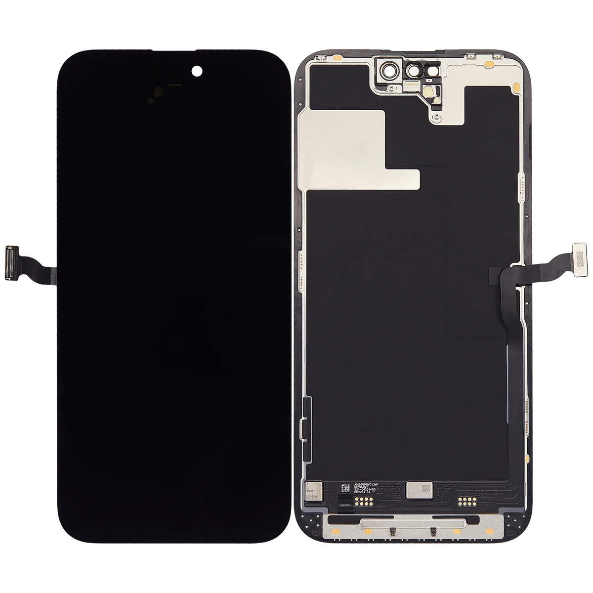 OLED Assembly For iPhone 14 Pro with Light Sensor Flex Cable (Used OEM Pull: Grade A)