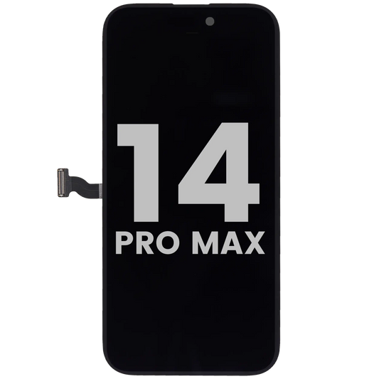 OLED Assembly For iPhone 14 Pro Max with Light Sensor Flex Cable (Used OEM Pull: Grade A)