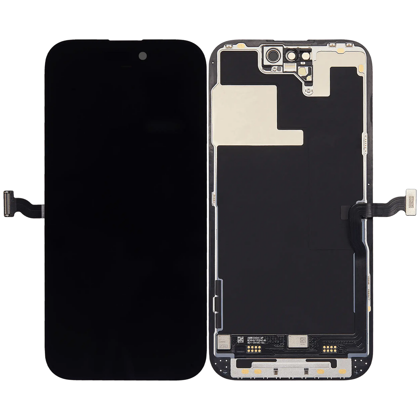 OLED Assembly For iPhone 14 Pro Max with Light Sensor Flex Cable (Used OEM Pull: Grade A)