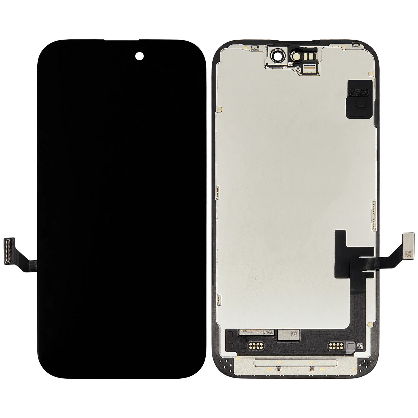 OLED Assembly For iPhone 15 with Light Sensor Flex Cable (Used OEM Pull: Grade A)