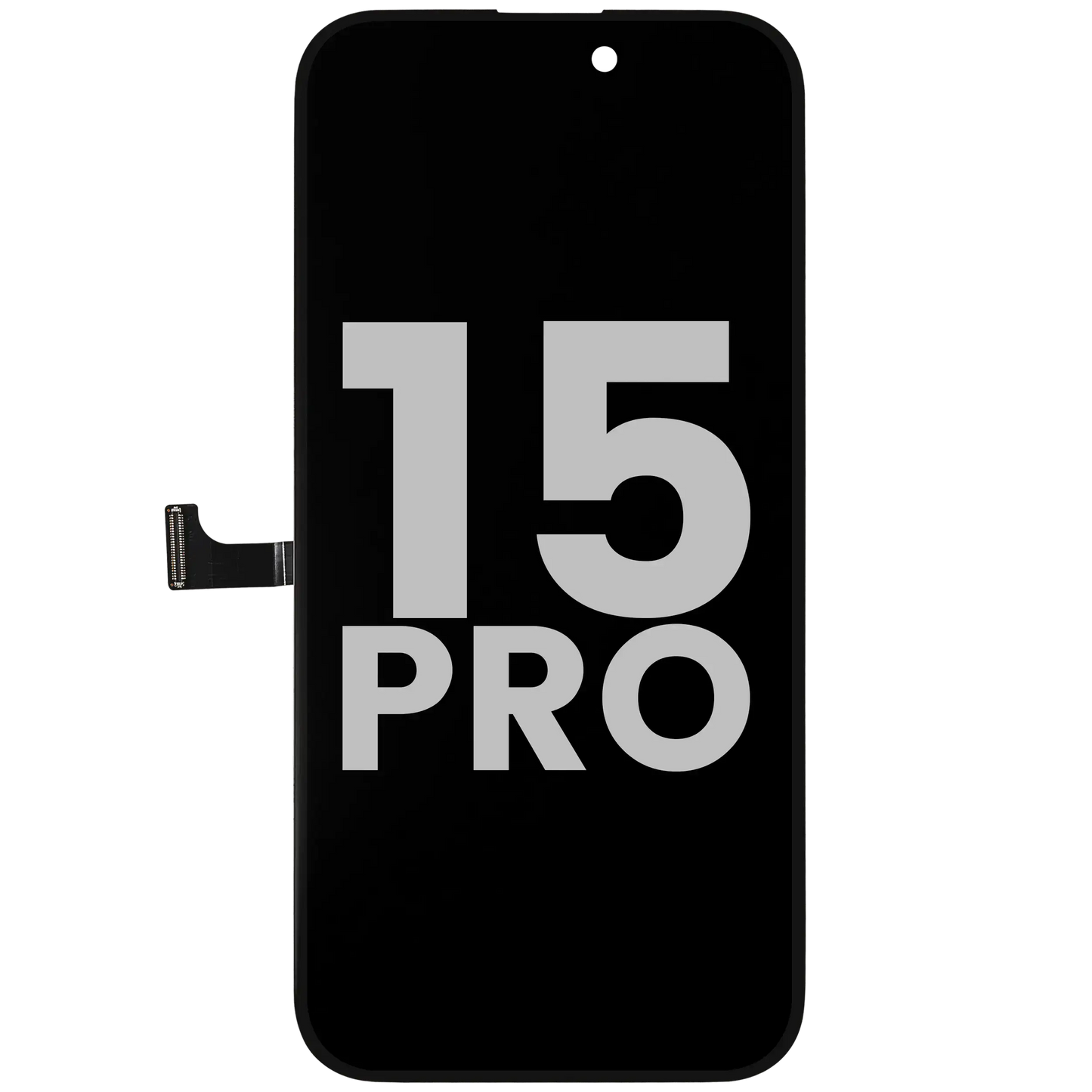 OLED Assembly For iPhone 15 Pro with Light Sensor Flex Cable (Used OEM Pull: Grade A)