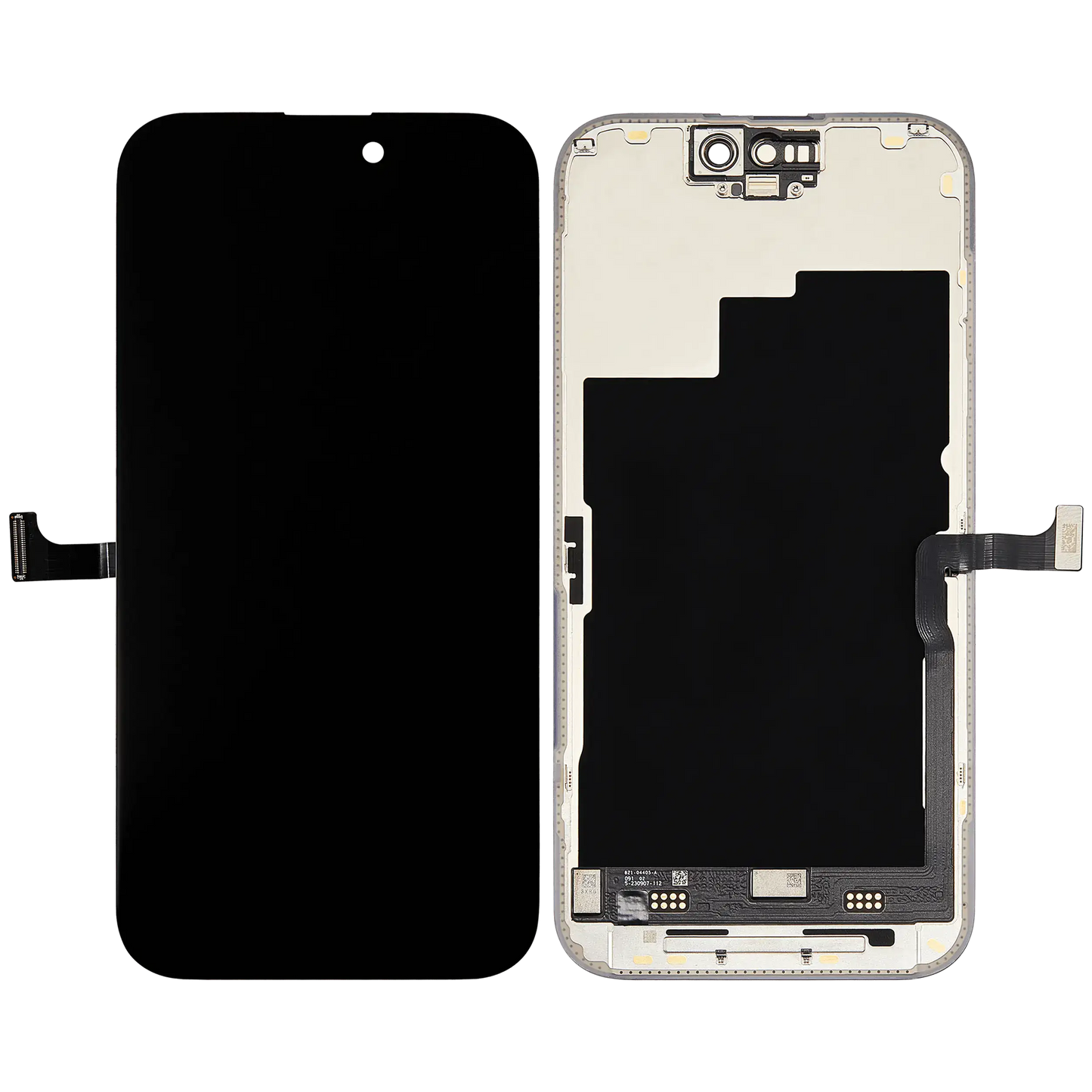 OLED Assembly For iPhone 15 Pro with Light Sensor Flex Cable (Used OEM Pull: Grade A)